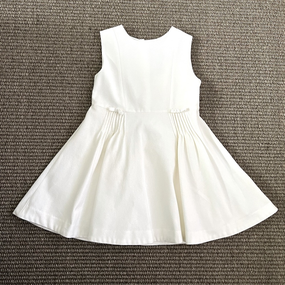 Jacadi Paris White Girl Dress Size 6